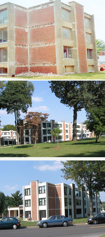 Mullica and Evergreen Residence Halls